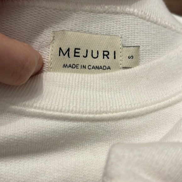 Mejuri Golden embroidered crewneck sweatshirt - Picture 7 of 8